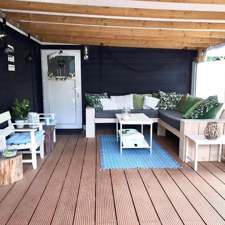 Boshuisje In Ijhorst Villa Exteriör bild