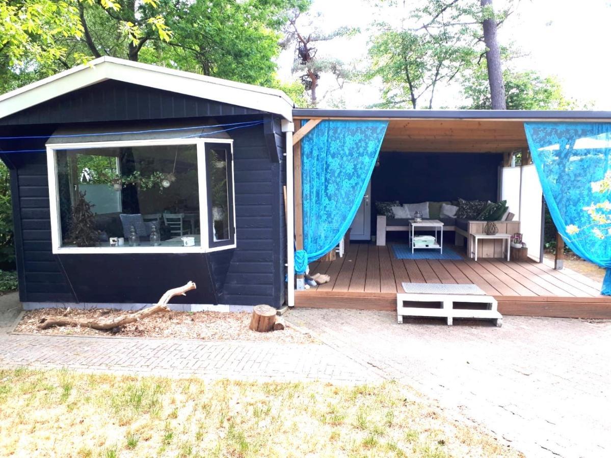Boshuisje In Ijhorst Villa Exteriör bild