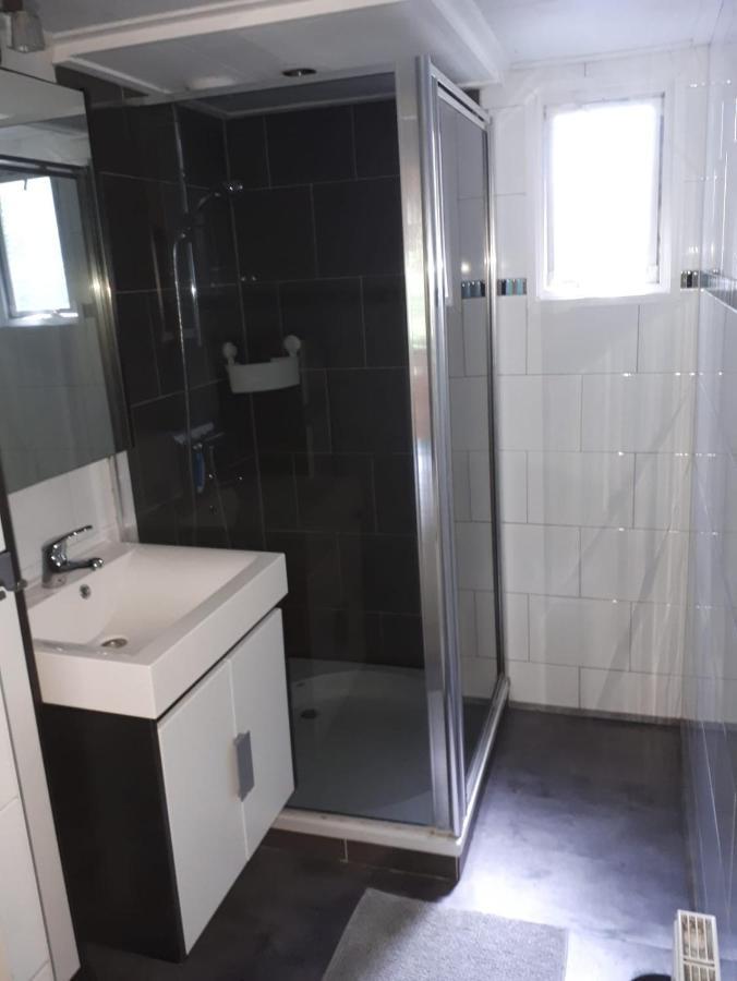 Boshuisje In Ijhorst Villa Exteriör bild