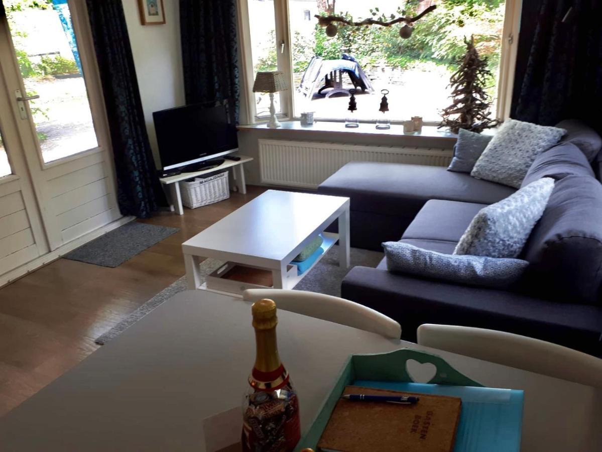 Boshuisje In Ijhorst Villa Exteriör bild